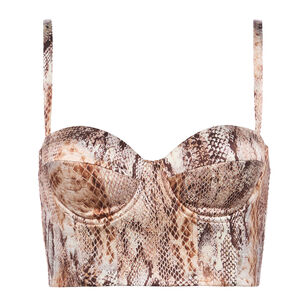 Sonya Silk Bustier