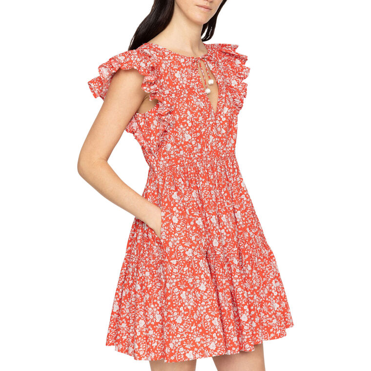 Lucille Liberty Floral Print Tunic Dress image number null