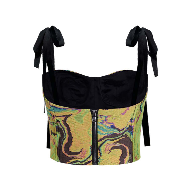 Kia Sleeveless Bustier Top image number null