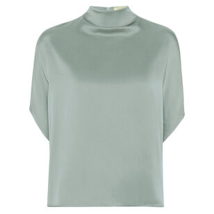 Satin Cape Tee