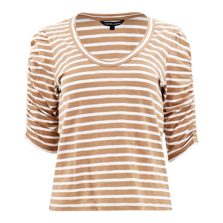 Netto Ruched-Sleeve Tee image number null