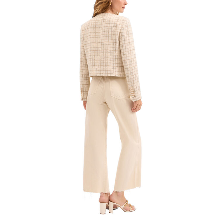 Andrea Metallic Tweed Jacket image number null