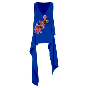 Lucid Sleeveless V-Neck Top