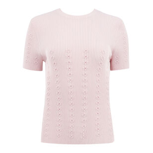 Lesina Short Sleeve Knit Top