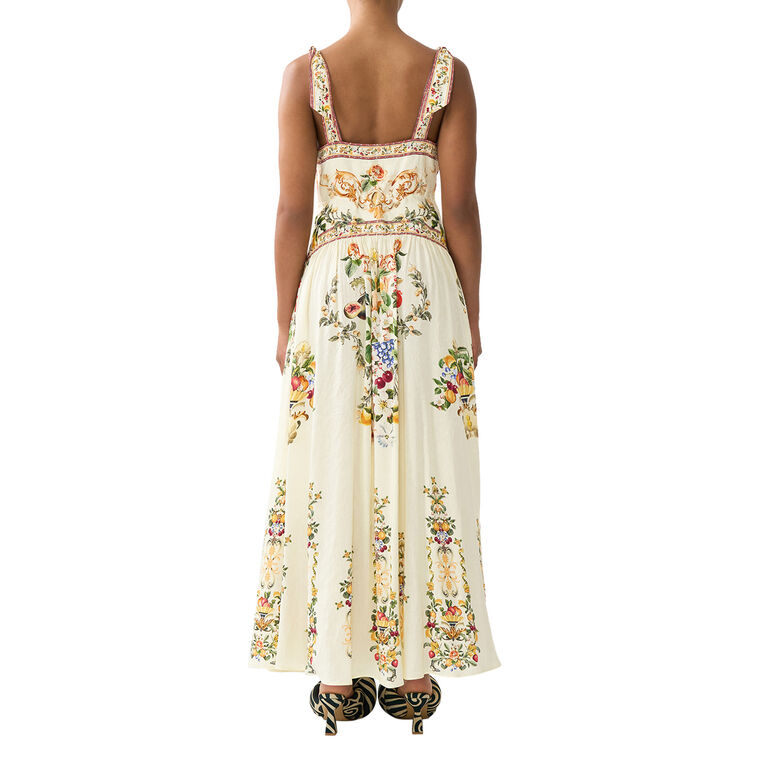 Tie Shoulder Maxi Dress image number null