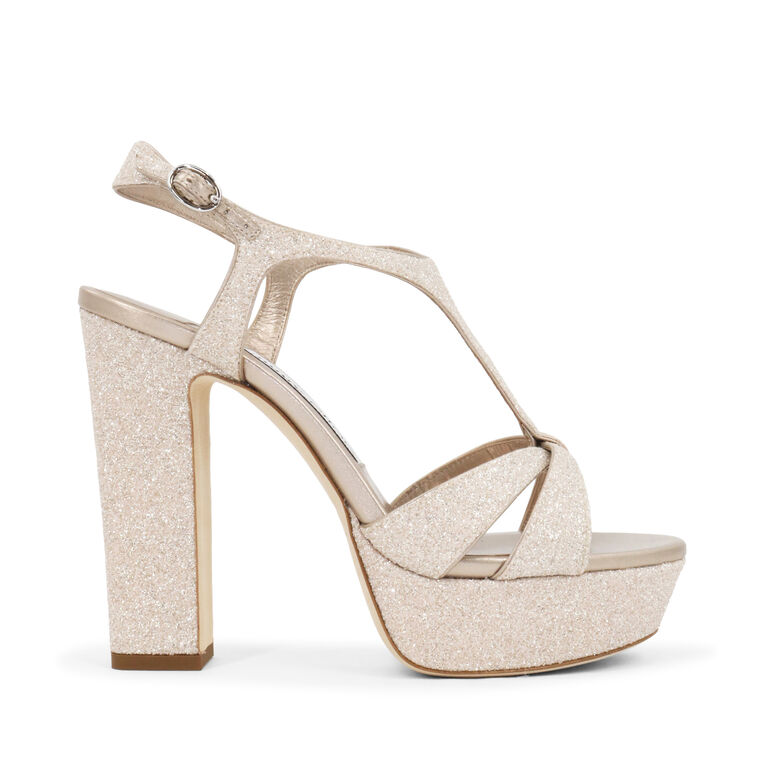 Kesia 120mm Glitter Platform Sandals image number null