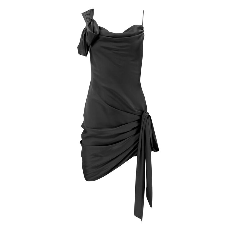 Venus Silk Mini Dress image number null