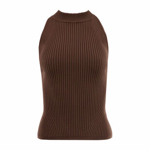 Yuna Rib-Knit Sleeveless Top