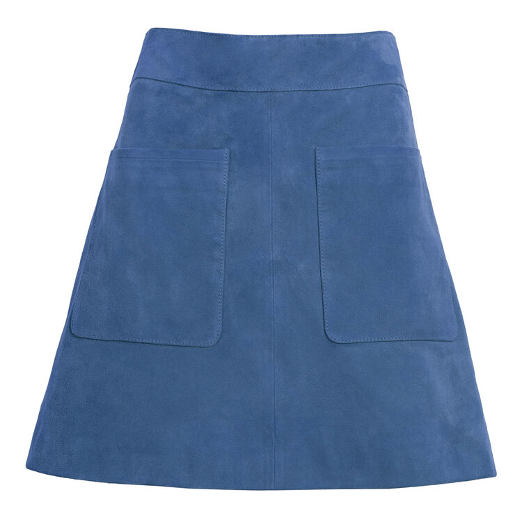Fran Suede Patch Pocket Mini Skirt image number null