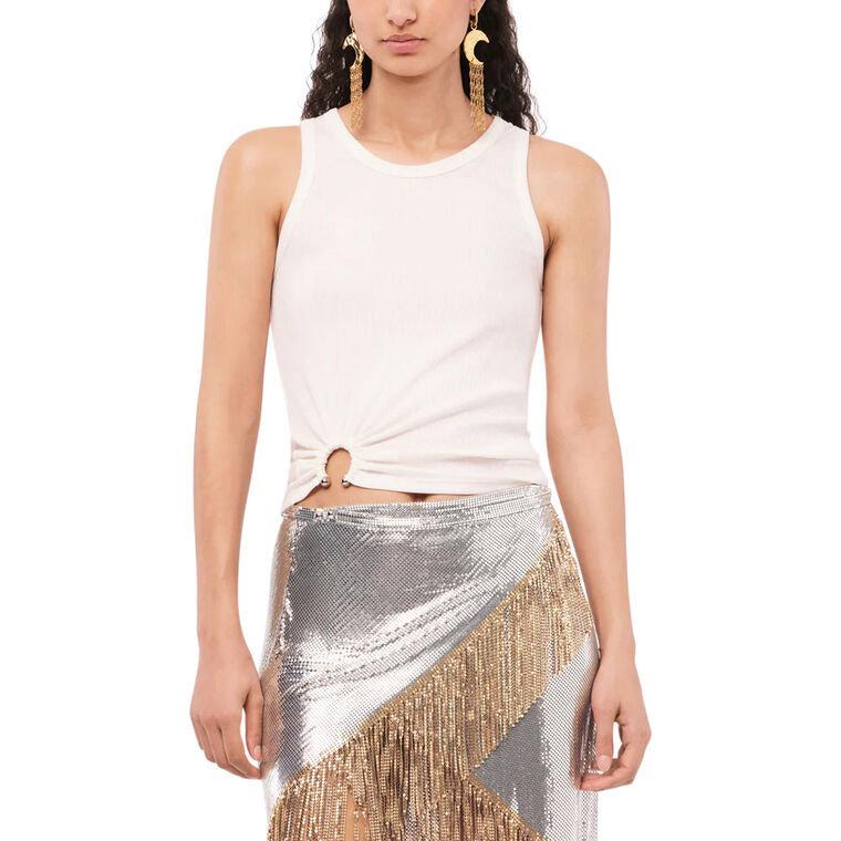 Tank Top With Signature Piercing image number null