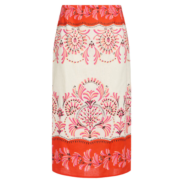 Sutton Midi Sheath Skirt image number null