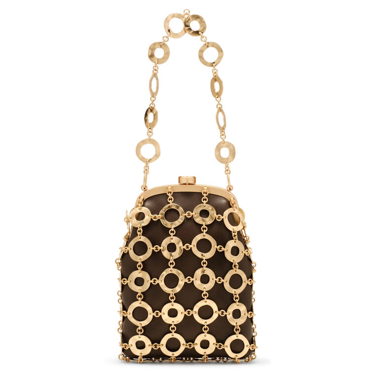 Brielle Caged Overlay Wristlet image number null