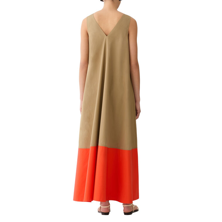 Colorblock Swing Dress image number null