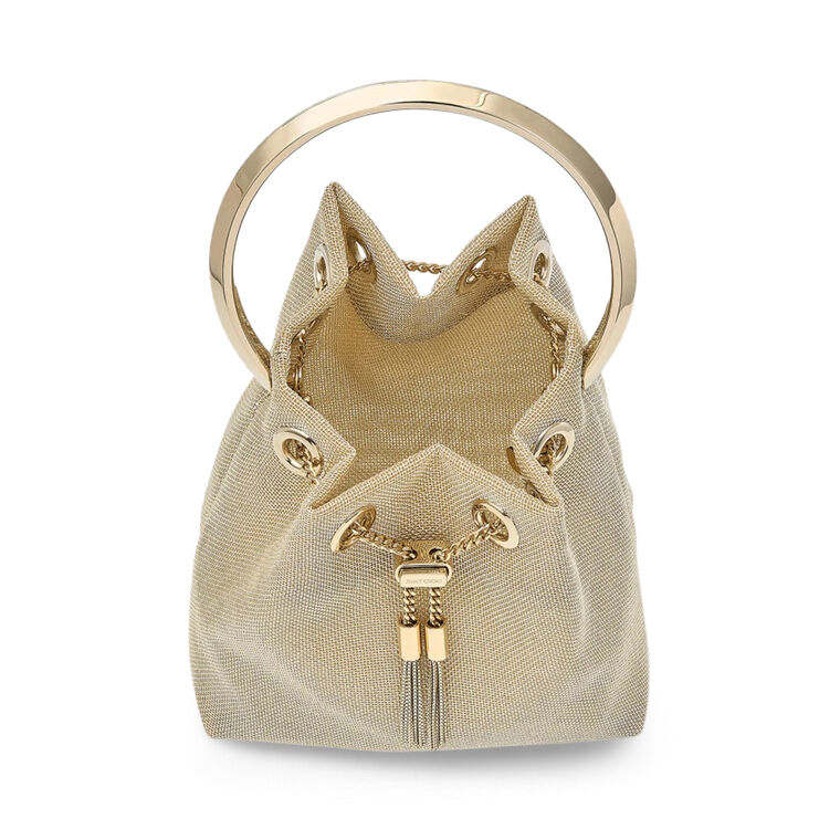 Bon Bon Metallic Mesh Bag image number null
