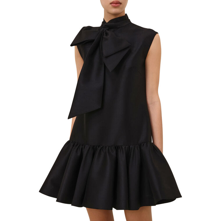 Hypnotic Bow Sleeveless Mini Dress image number null