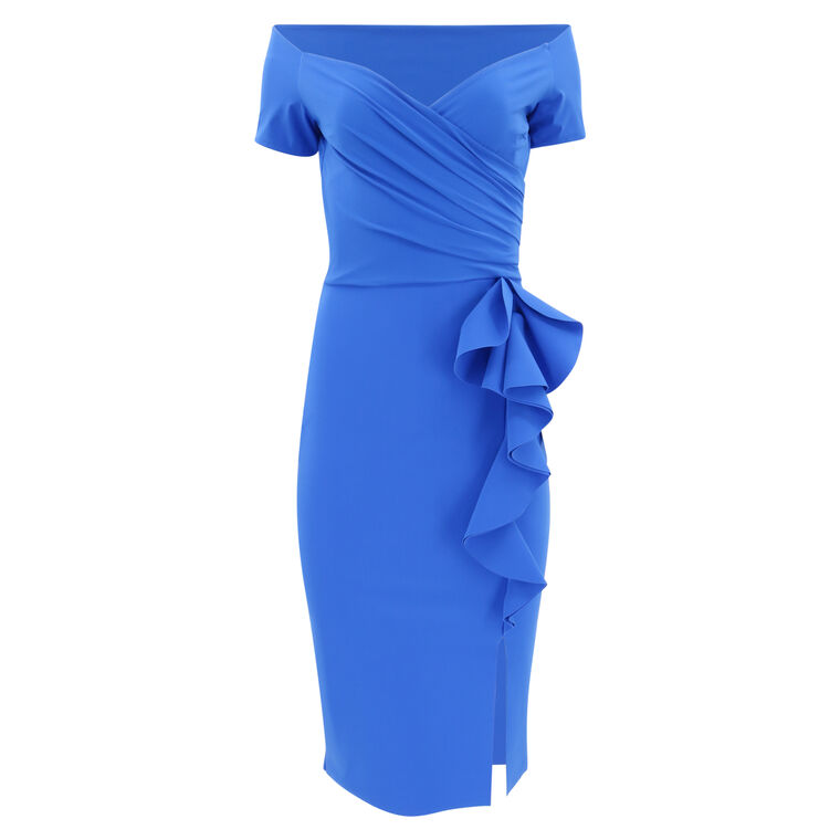Youwen Ruffled Cocktail Dress image number null