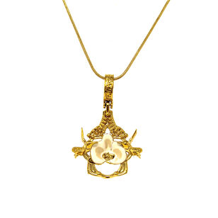 Cherished Orchid House Pendant