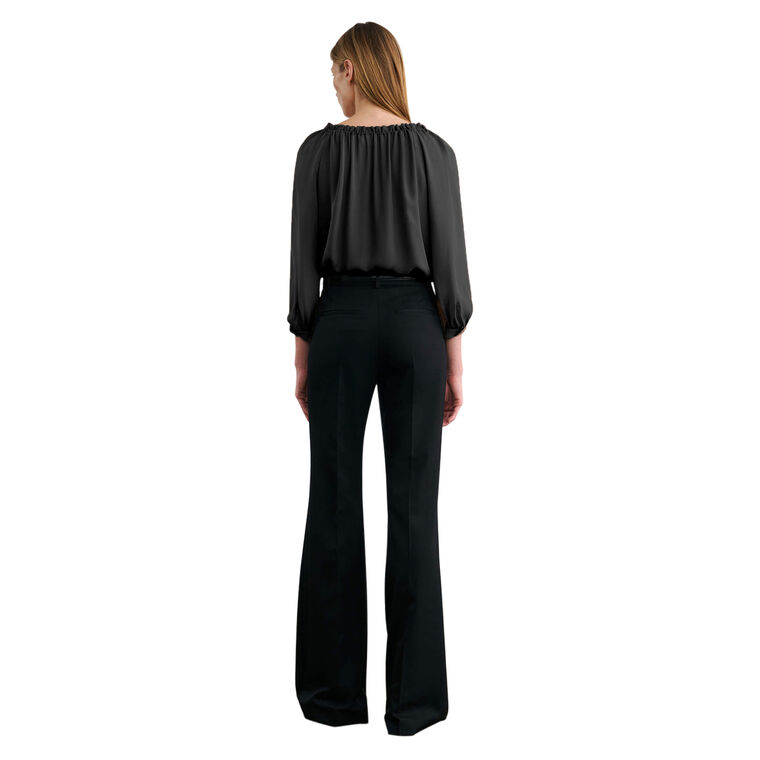 Carley Long Sleeve Silk Blouse image number null