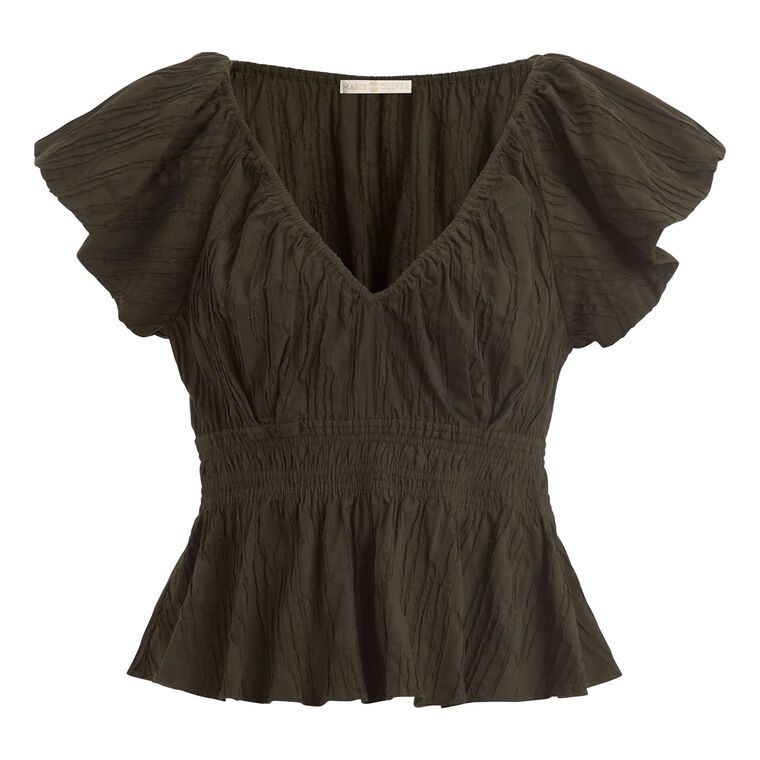 Lydia Puff Sleeve Top image number null