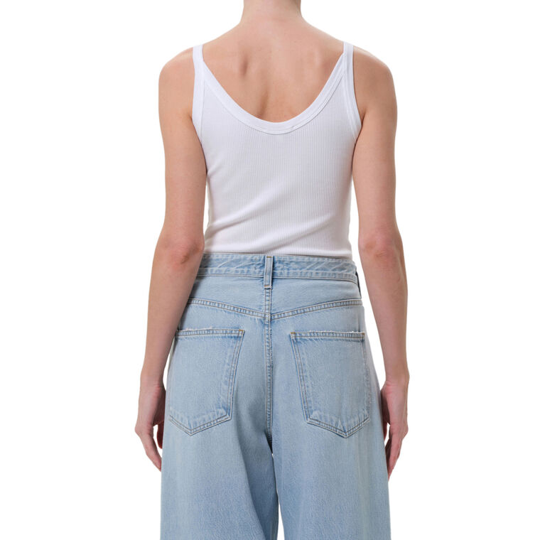 Jordan V-Neck Ribbed Tank Top image number null