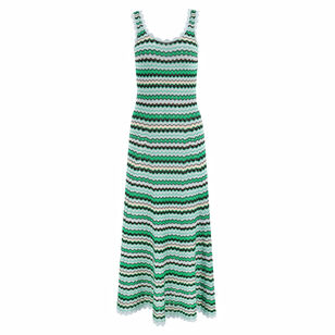 Livia Sleeveless Knit Scoopneck Maxi Dress
