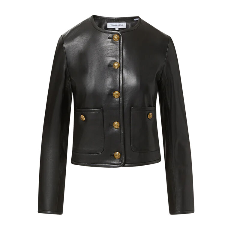 Andrea Leather Jacket image number null