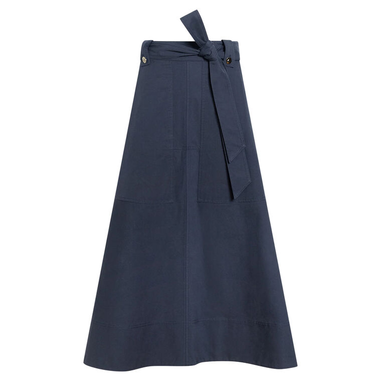Brinson Belted Midi Skirt image number null