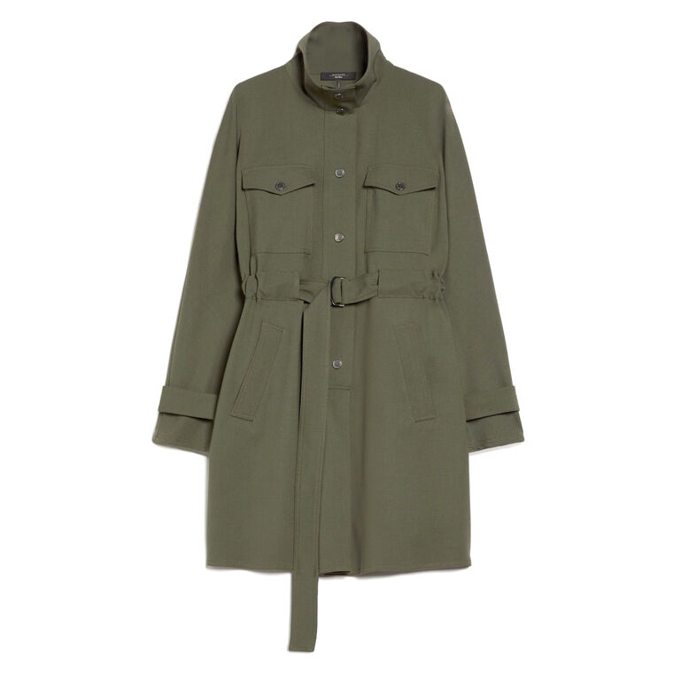 Brioso Wool Gabardine Dress image number null