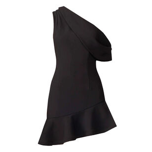 Ava Asymmetrical Sleeveless Mini Dress
