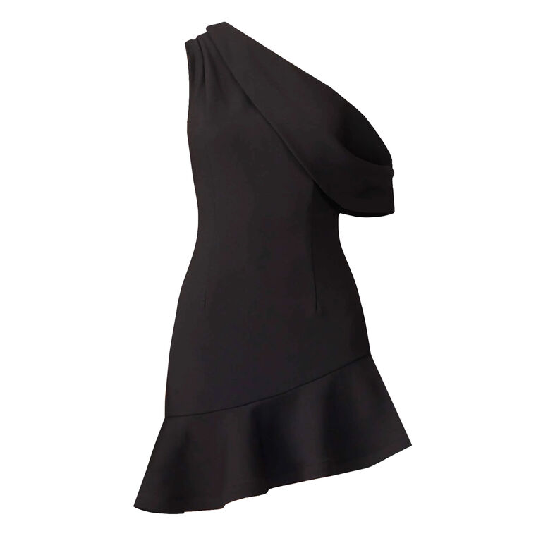 Ava Asymmetrical Sleeveless Mini Dress image number null