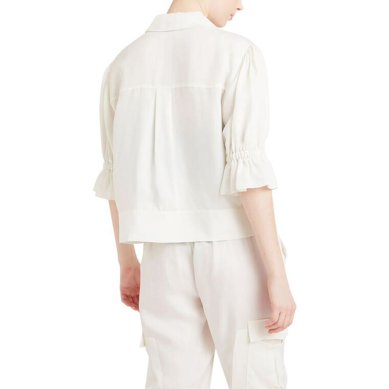 Holly Puff-Sleeve Utility Jacket image number null