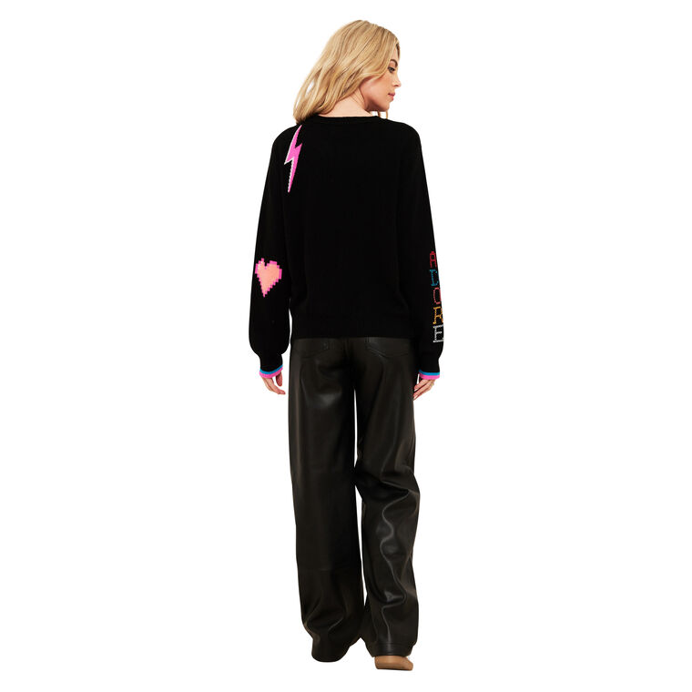 Icon Cashmere Crew Neck Sweater image number null