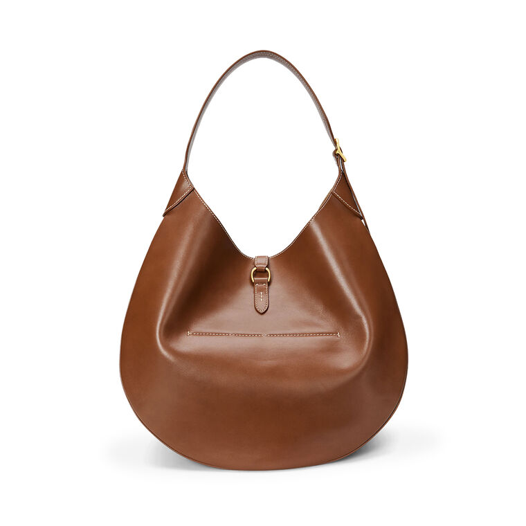 Polo ID Large Leather Shoulder Bag image number null