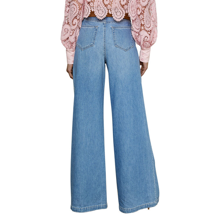 Quincy High Rise Wide Leg Jean image number null