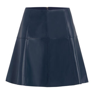 Crawford Vegan Leather Mini Skirt