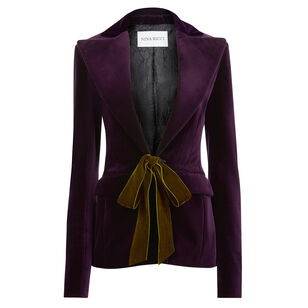 Velvet Tailored Blazer Velvet Tailored Blazer
