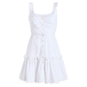 Aziza Sleeveless Mini Dress
