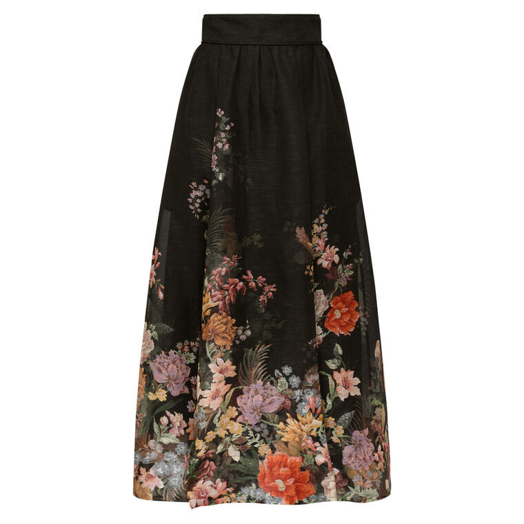 Pavilion Gathered Midi Skirt image number null