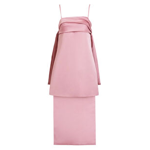 Cleo Sleeveless Mini Dress With Bow Train