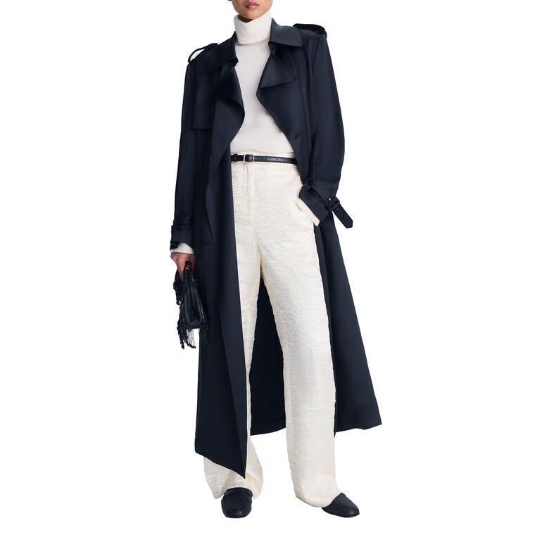 Alvida Belted Long Coat image number null