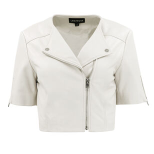 Kirsi Cropped Biker Jacket