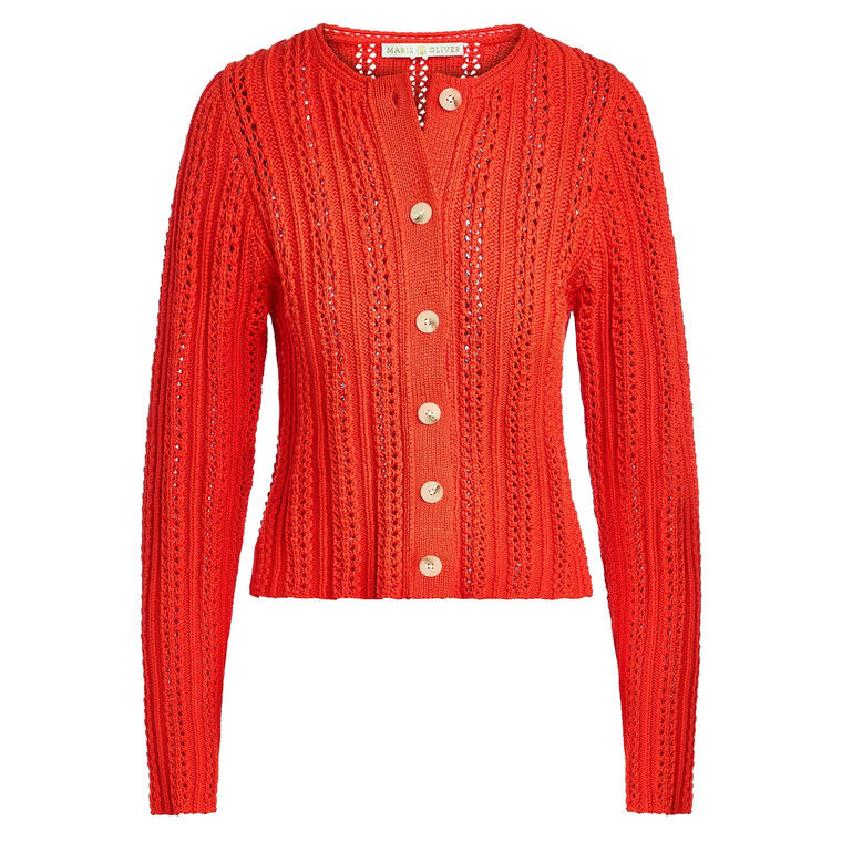 Emory Long Sleeve Knit Cardigan image number null