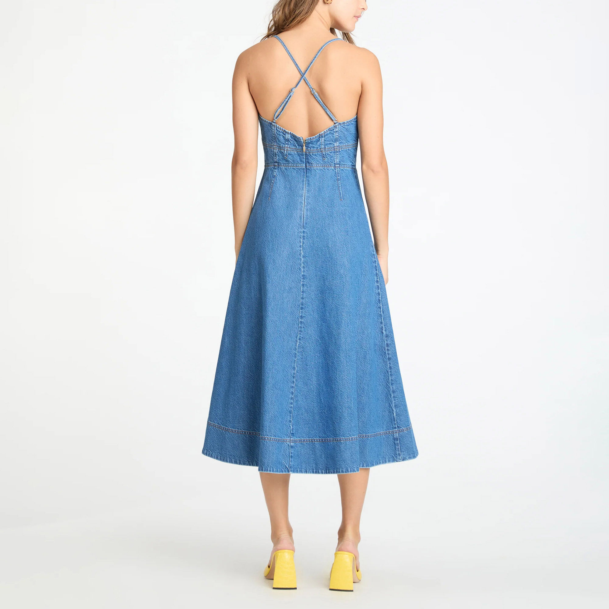 Tanya Taylor Hendrix Denim Dress | Tootsies