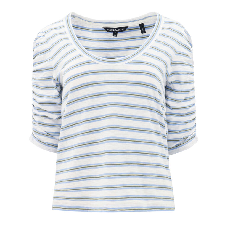 Netto Striped Cotton Tee image number null