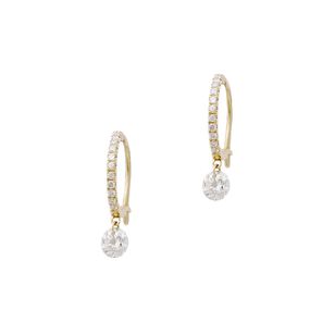 Diamond Mini Hoop Earrings