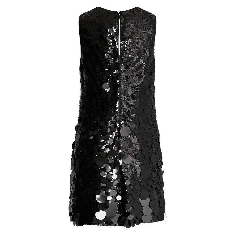 Ivette Sleeveless Cascading Pailette Mini Dress image number null