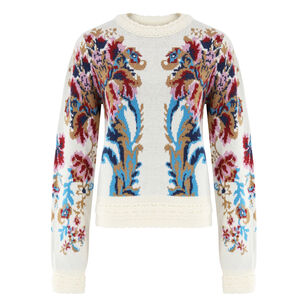 Arabesque Knit Sweatshirt