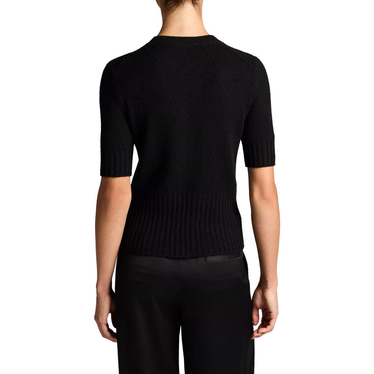 High Rib Cashmere Blend Tee image number null