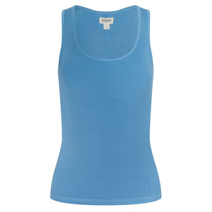 Adira Scoop Neck Ribbed Knit Tank