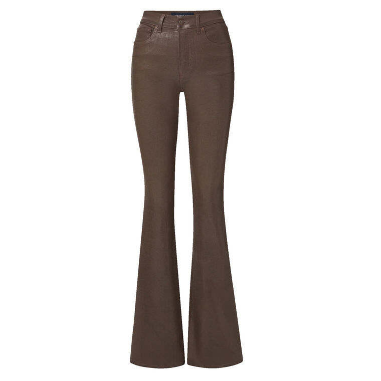 Beverly Coated Skinny Flare Jean image number null